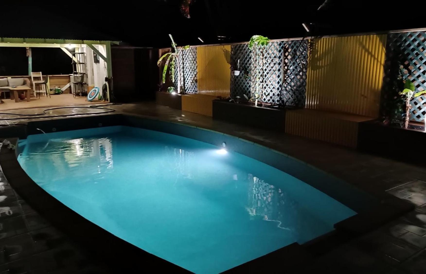 La Libellule Caribeenne- Duplex Et Piscine Sainte-Rose Esterno foto