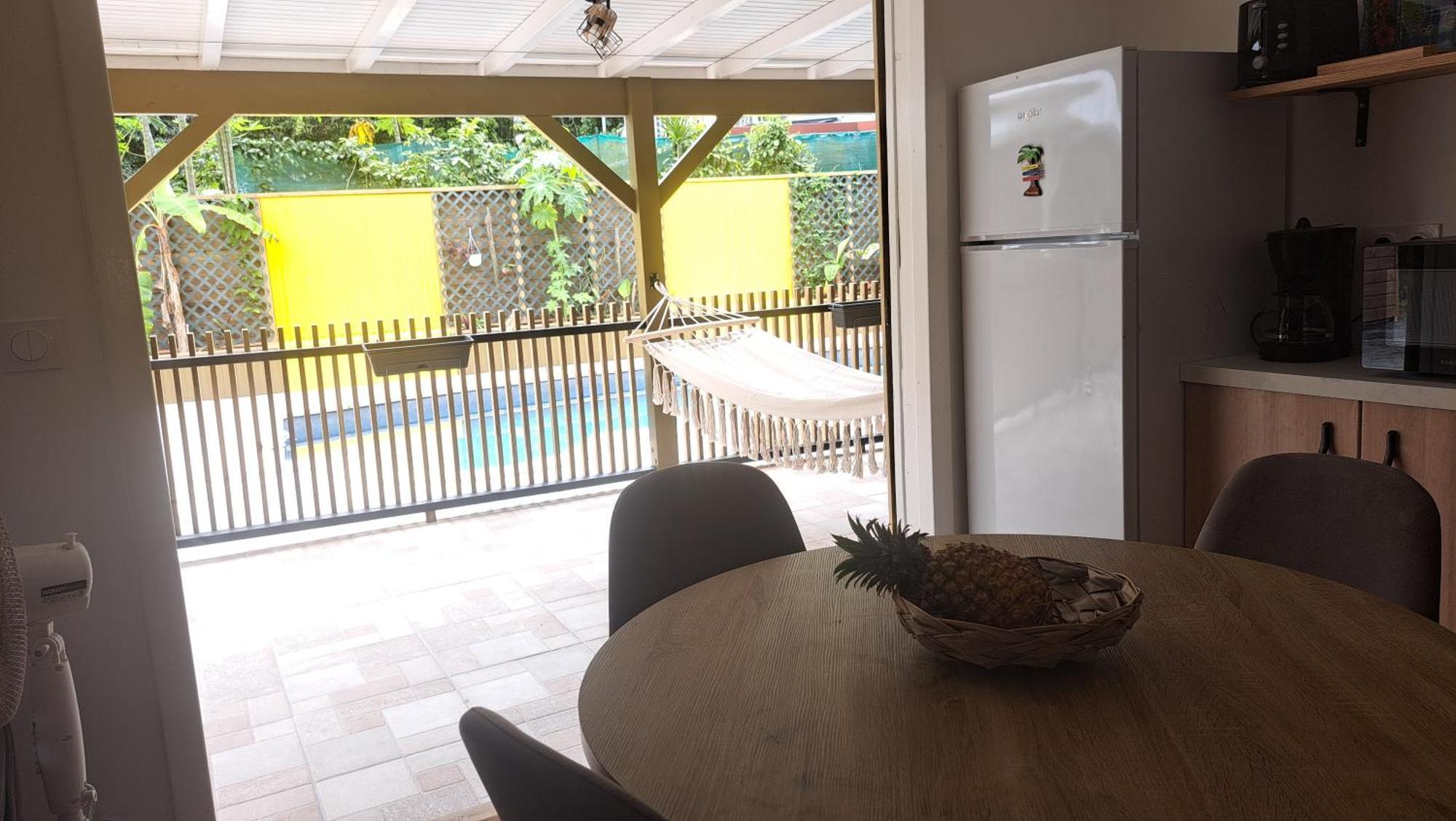La Libellule Caribeenne- Duplex Et Piscine Sainte-Rose Esterno foto